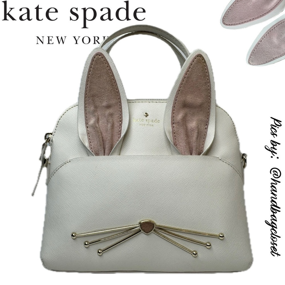 KATE SPADE MAKE MAGIC RABBIT BUNNY MAISE SATCHEL
CROSSBODY SHOULDER BAG